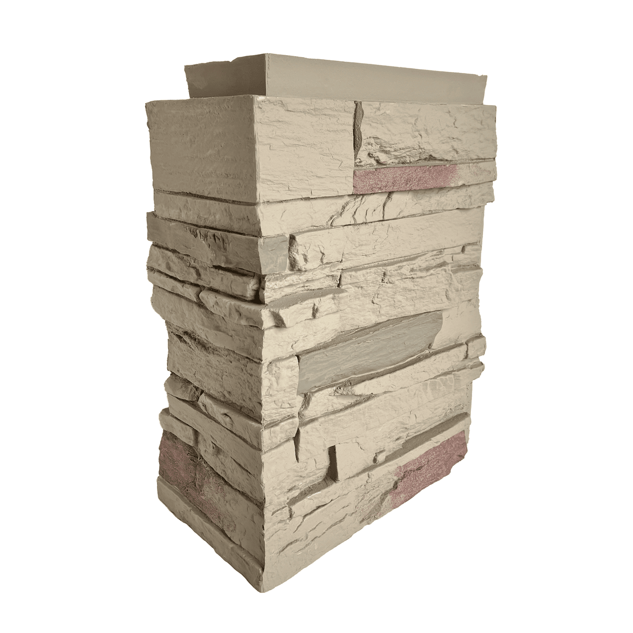 Teton Buff Country Ledgestone - Corners - Nextstone - 43.5" x 15.5" x 1.5" - 5.17 Ln ft / box