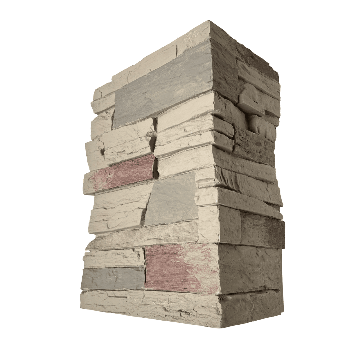 Teton Buff Country Ledgestone - Corners - Nextstone - 43.5" x 15.5" x 1.5" - 5.17 Ln ft / box