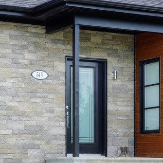 Charcoal Dry Stack - Flats - Fusion Stone - 5"-15" x 3.75"-7.5" x 1.25" - 5 sq ft / box