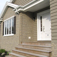 Smoke Gray Stacked Stone - Corners - Novik Stone - 45