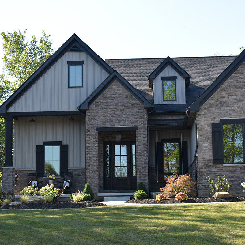 Mahogany Thin Veneer Brick - Corners - Prestige Stone - 8 Ln ft/box