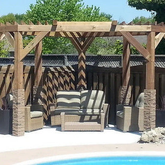 Teton Buff Country Ledgestone - Corners - Nextstone - 43.5" x 15.5" x 1.5" - 5.17 Ln ft / box