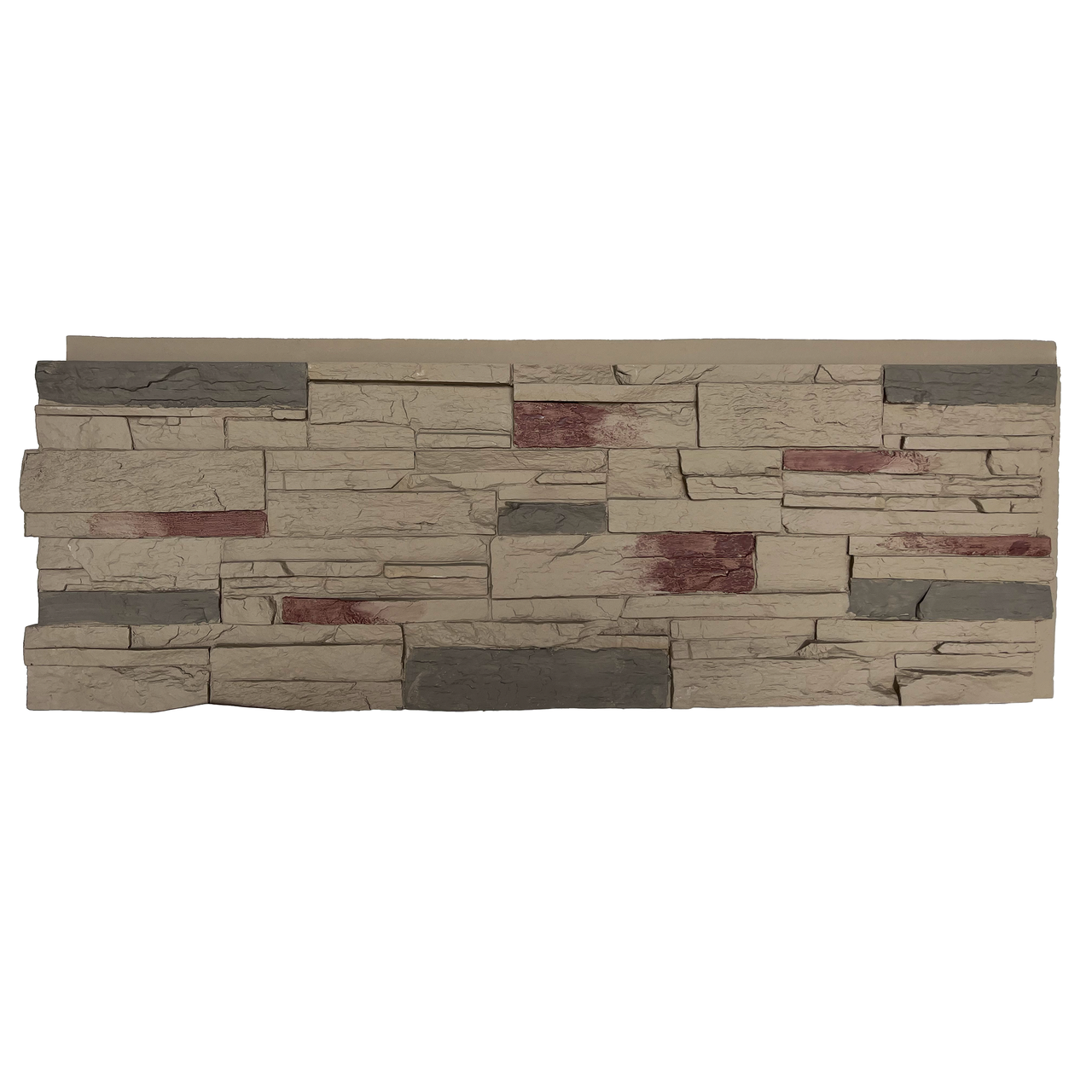 Teton Buff Country Ledgestone - Flats - Nextstone - 43.5" x 15.5" x 1.5" - 16.96 sq ft / box