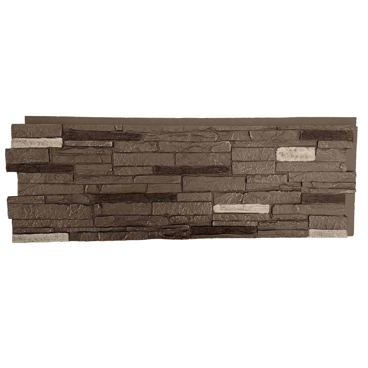 Brunswick Brown Slatestone - Flats - Nextstone - 43" x 15.5" x 1.75" - 16.4 sq ft / box