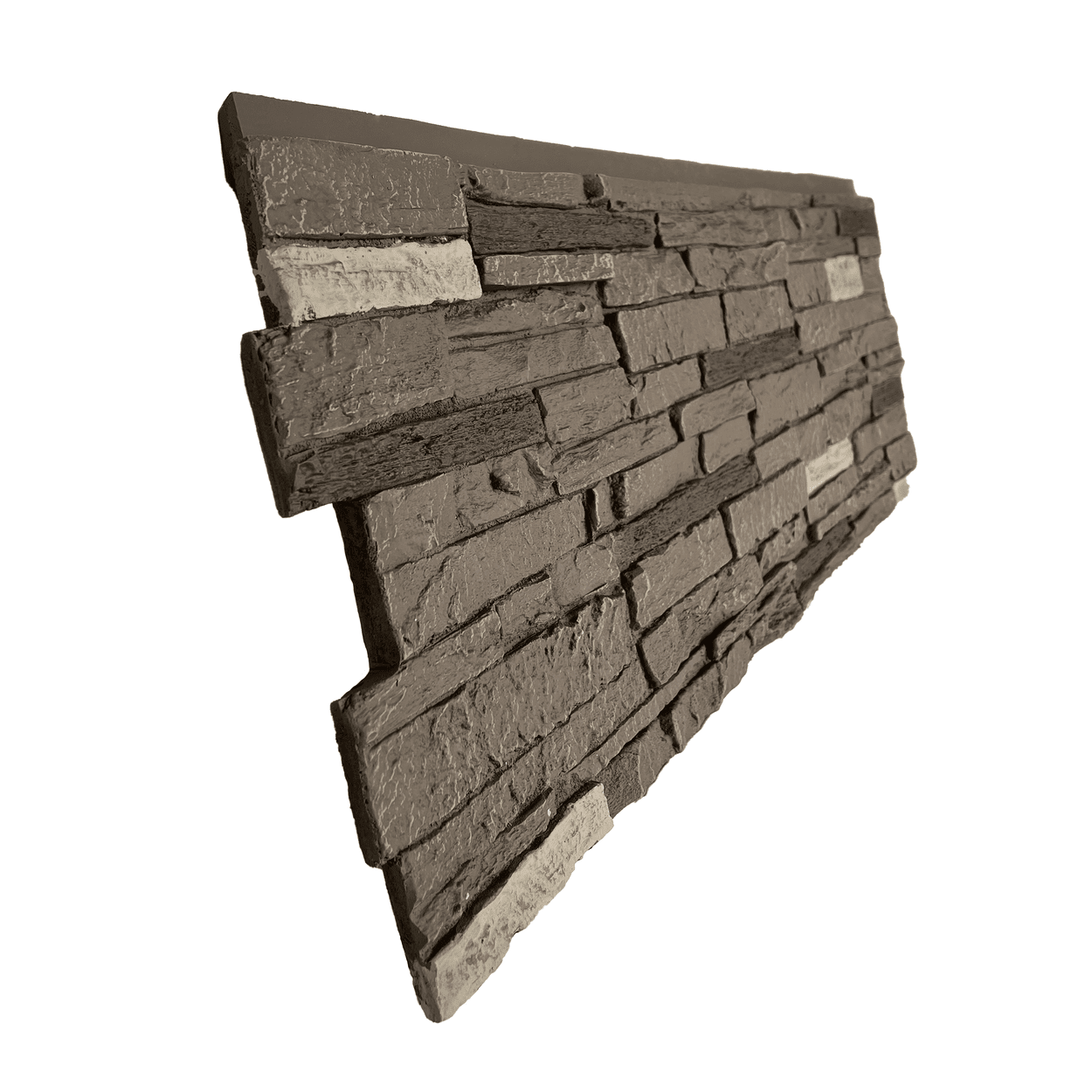 Brunswick Brown Slatestone - Flats - Nextstone - 43" x 15.5" x 1.75" - 16.4 sq ft / box