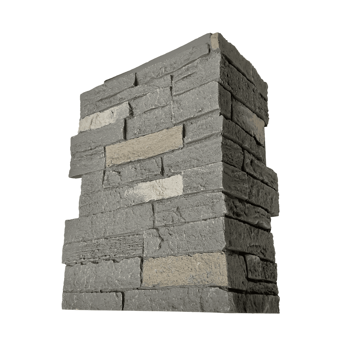 Rundle Ridge Slatestone - Corners - Nextstone - 43" x 15.5" x 1.75" - 5.17 Ln ft / box