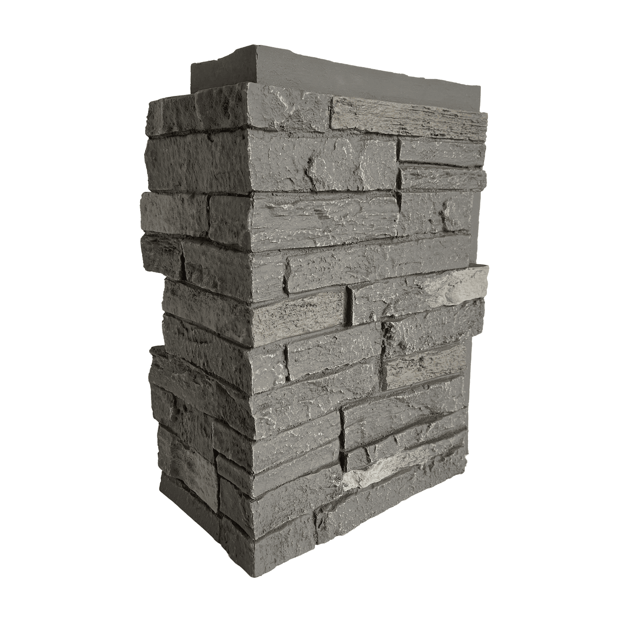 Rundle Ridge Slatestone - Corners - Nextstone - 43" x 15.5" x 1.75" - 5.17 Ln ft / box