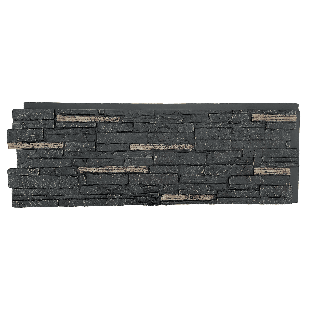Midnight Ash Slatestone - Flats - Nextstone - 43" x 15.5" x 1.75" - 16.4 sq ft / box