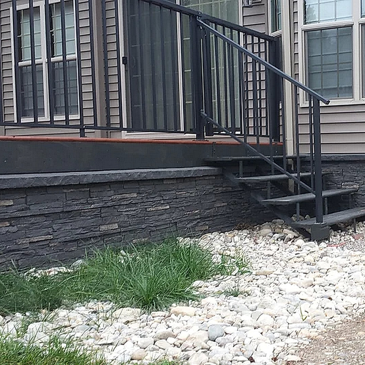 Midnight Ash Slatestone - Flats - Nextstone - 43" x 15.5" x 1.75" - 16.4 sq ft / box
