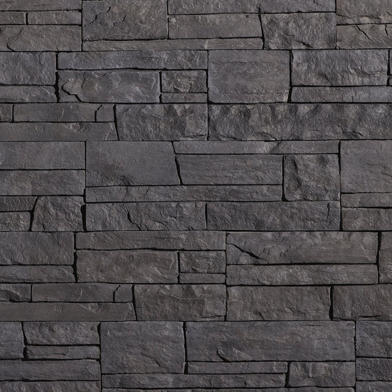 Graphite Castlerock - Flats - Vena Stone - 22.5" x 8" x 1.5" - 5 sq ft / box