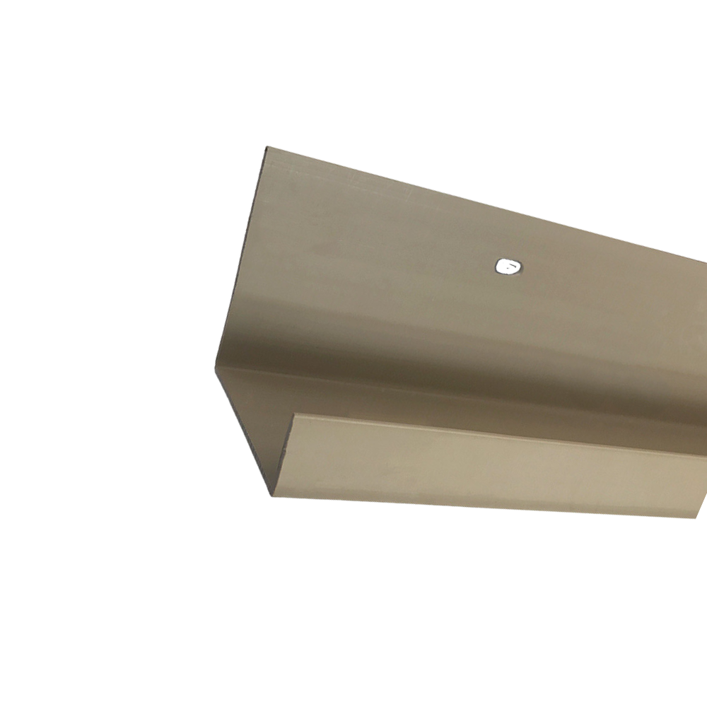 Taupe J-Channel - Versetta Stone - 10' long - 1 Piece