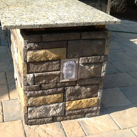 Taupe Receptacle Box - Versetta Stone - 8
